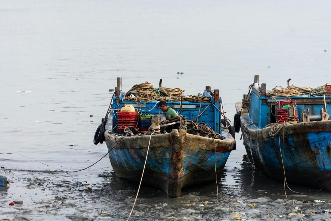 Traditional fishing boats