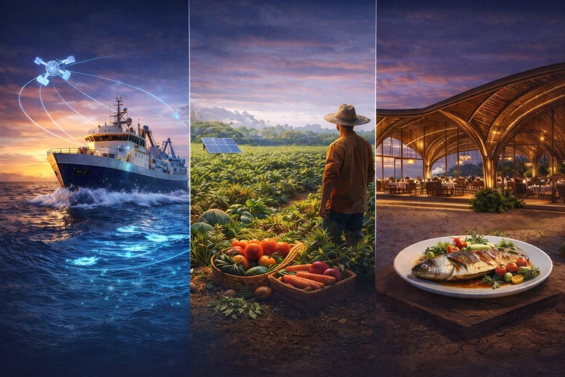 Fishing, farming and restaurant supply mission